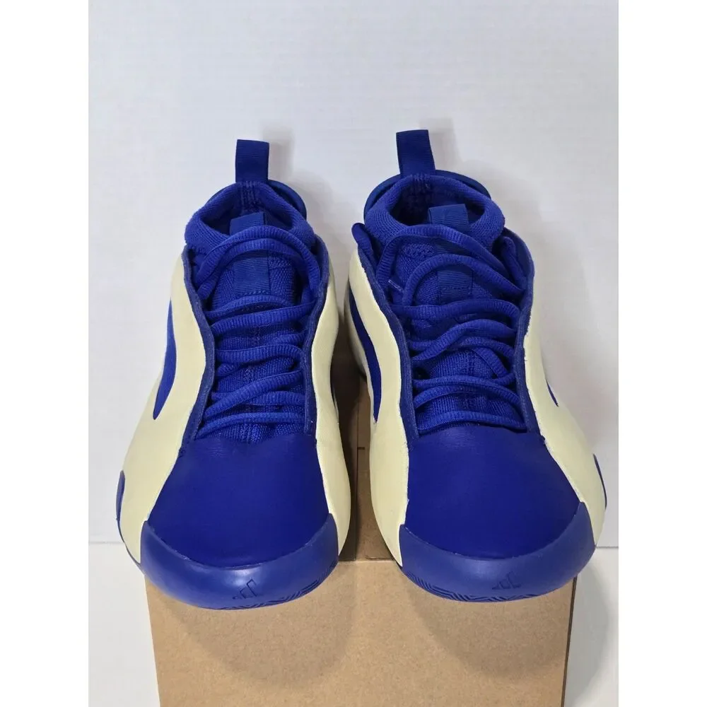 Adidas Harden Vol 8 Blue Fusion Basketball Shoes | Men's Size 8.5 | Cream
